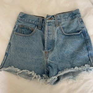 Brandy Melville jean shorts